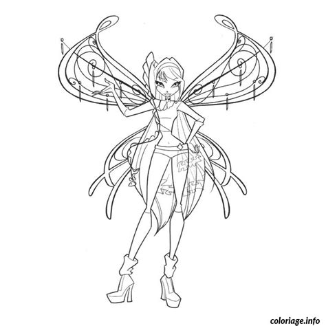 Coloriage Winx Believix Dessin