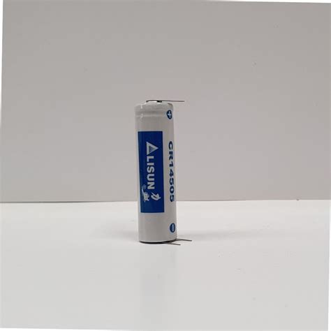 Lithium AA Batterie 3V Li Mno2 CR14505 1500mah With Tab 3 Pin Saldare