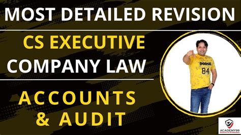 Company Law Marathon Accounts Audit Cs Executive Auditors Of