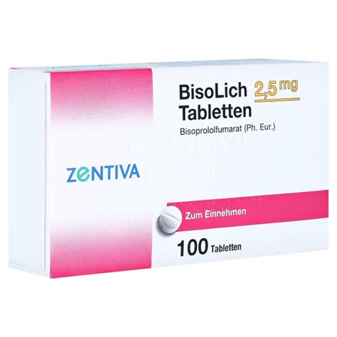 Bisolich Mg Tabletten St St Online Kaufen Docmorris