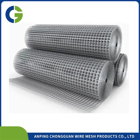 1 2X1 1X1 Hot DIP Galvanized Iron Welded Wire Mesh 16 Gauge 36 48