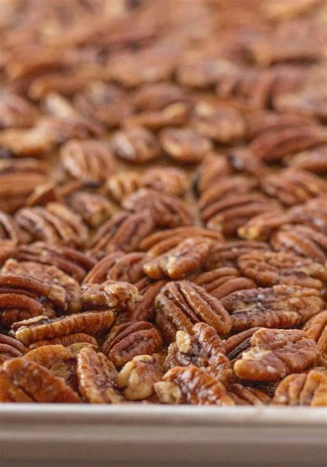 How to make Easy Salted Buttered Pecans - Practically Homemade