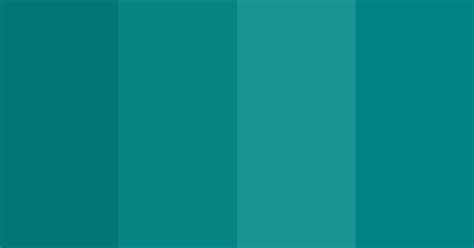 Glossy Teal Color Scheme Teal