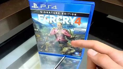 Unboxing Far Cry Ps Br Youtube