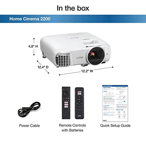 Epson Home Cinema D Edition Chip Lcd P Projector Built