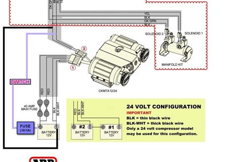 Arb Twin Air Compressor Wiring Diagram - Herbalic