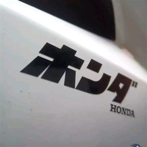 Stiker Honda Kanji Cutting Sticker Kanji Honda Motor Mobil Lazada