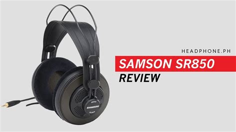 Budget Studio Cans Samson Sr850 Review Youtube