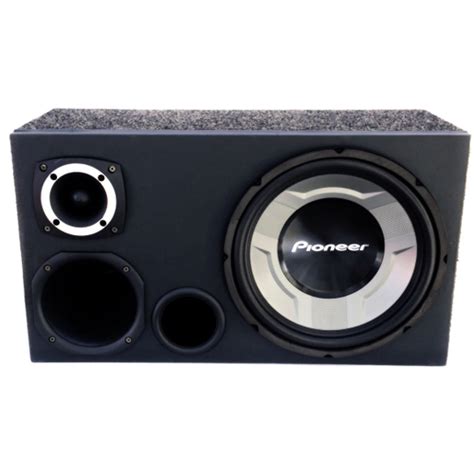 Caixa Trio Pioneer Completa Som Carro Sub Wrms No Shoptime