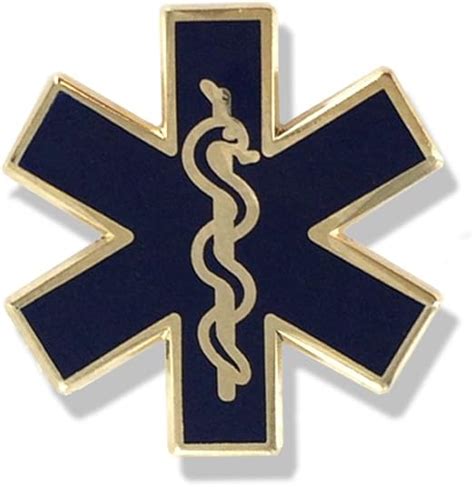 Paramedic Emt Ems Lapel Pin Pack Of 6 Amazonca Office Products