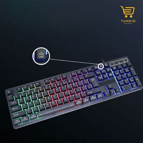 Teclado Gamer Semi Mec Nico Led Rgb Abnt Usb Pc Ps Xbox Shopee Brasil