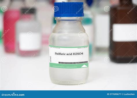 Sulfuric Acid H2SO4 Stock Image Image Of Laboratory 277690677