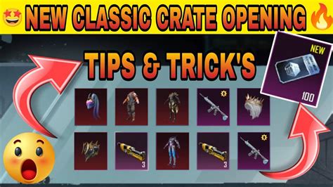 100 Free Classic Crate Opening BGMI Classic Crate Opening Trick