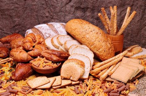 Bread Pasta Cereal Rice Stock Image Image Of Carbohydrate 89463