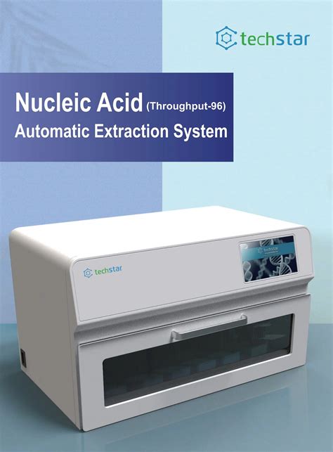 Techstar Ce Lab Equipment Automatic Nucleic Acid Extraction System