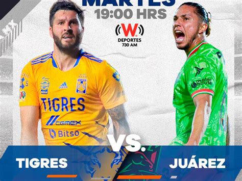 Tigres vs Juárez EN VIVO hora y dónde ver Liga MX jornada 7 Tigres