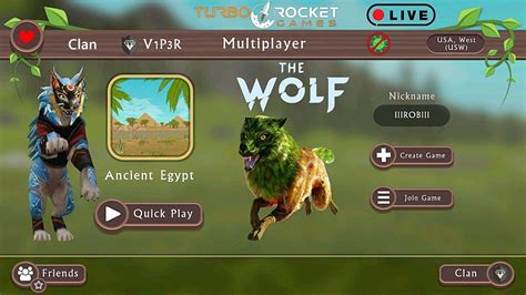 🔴 Live Wildcraft Animal Sim Online 3d 💘 The Wolf Youtube