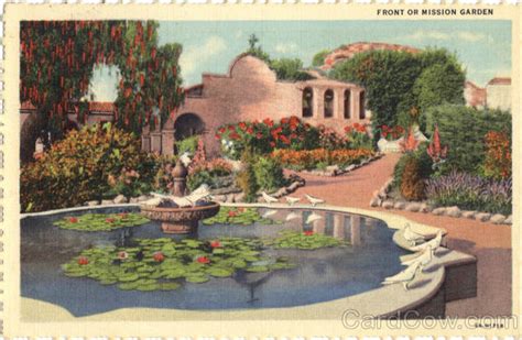 Front Of Mission Garden San Juan Capistrano, CA