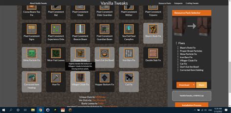 Vanilla Tweaks Resource Packs Made Easy Empire Minecraft