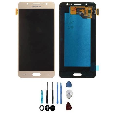 Original Ecran Display LCD Complet Or Pour Samsung J5 2016 J510F