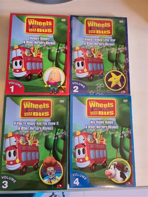 Wheels on the bus and other nursery rhymes DVD, Hobbies & Toys, Toys & Games on Carousell