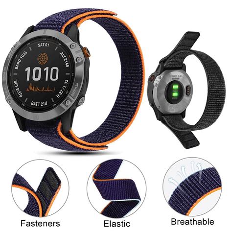 Kup Mm Mm Tkany Nylonowy Pasek Do Garmin Fenix S Pro Fenix S