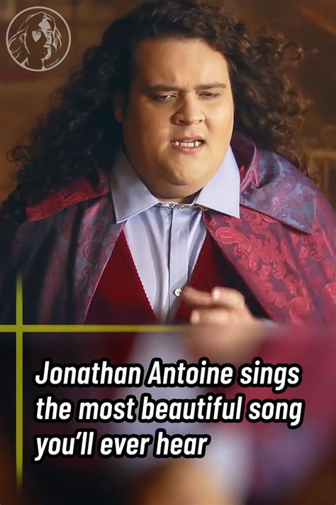 Jonathan Antoine sings the most beautiful song you’ll ever hear | Jonathan antoine, Songs ...