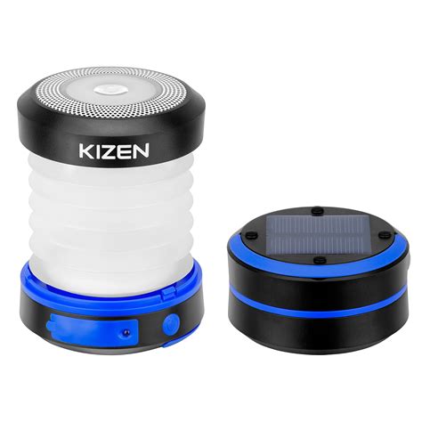 Buy KIZENSolar Lantern Collapsible LED Camping Lantern Rechargeable