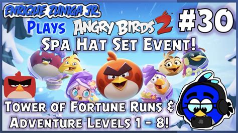 SPA HAT SET EVENT TOF RUNS LEVELS 1 8 Angry Birds 2 Silent