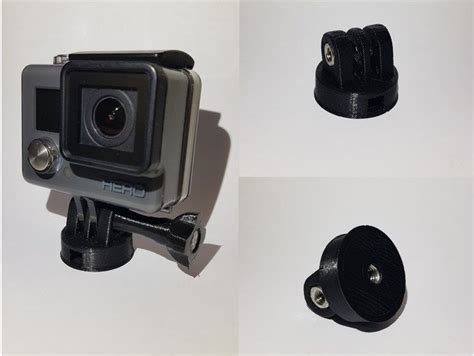 GoPro Tripod Mount - DownloadFree3D.com