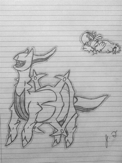 Legendary Pokemon Drawings In Pencil