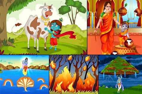 10 Best Lord Krishna Childhood Stories For Kids