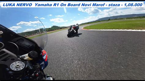 Luka Nervo Yamaha R1 On Board Novi Marof Staza 108000 Youtube