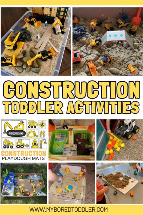 Construction Activities For Toddlers My Bored Toddler