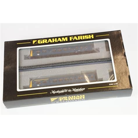 Two Cased Graham Farish By Bachmann N Gauge Dmu Sets To Include 371 876