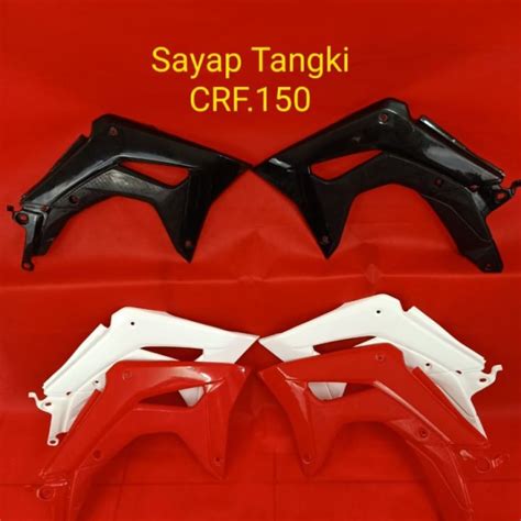 Sayap Tangki Crf 150 Black Carbon 2018 Cover Pelindung Tutup Body