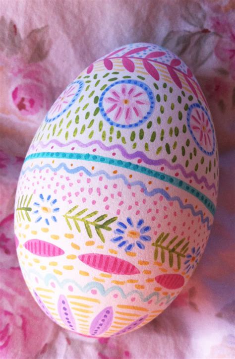 Nantucket Mermaid: Hand Painted Easter Egg