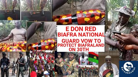 Biafra National Guard To R L Ase Ogbunigwe Biafra L Ck D Wn On And