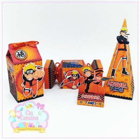 Kit Festa Naruto 40 Itens Elo7 Produtos Especiais