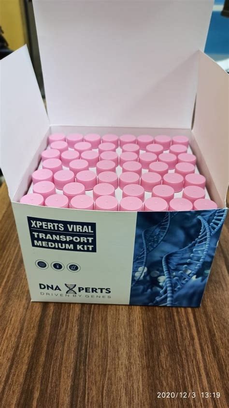 DNA Xperts SARS CoV 2 RT PCR Viral Transport Medium Vtm Kit At 8