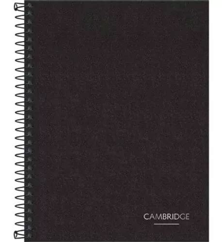 Caderno Executivo Tilibra Cambridge Colegial Espiral Fls