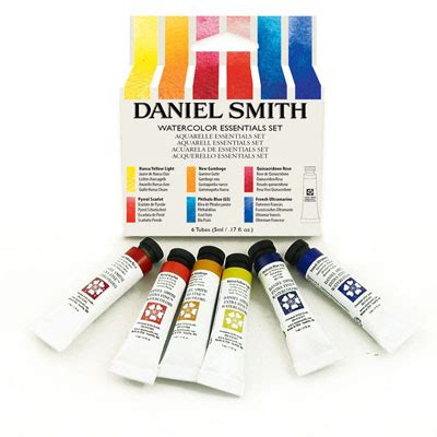 Daniel Smith Extra Fine Watercolors 5 Ml Tubes Essentials