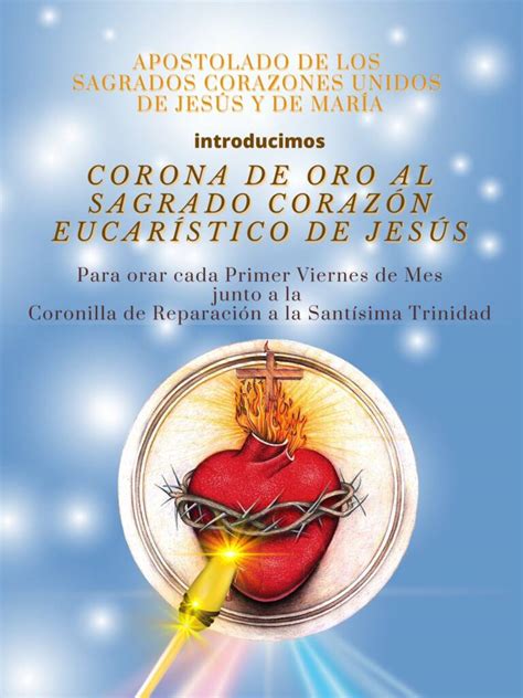 Corona De Oro Al Sagrado Corazón Eucarístico De Jesús Apostolado De