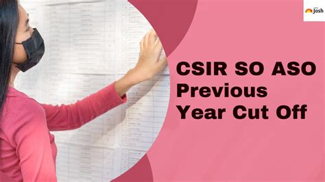 Csir So Aso Cut Off 2024 Category Wise Stage 1 Cutoff Marks