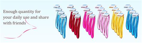 Amazon Honoson Pcs Disposable Bikini Razors For Women Bikini