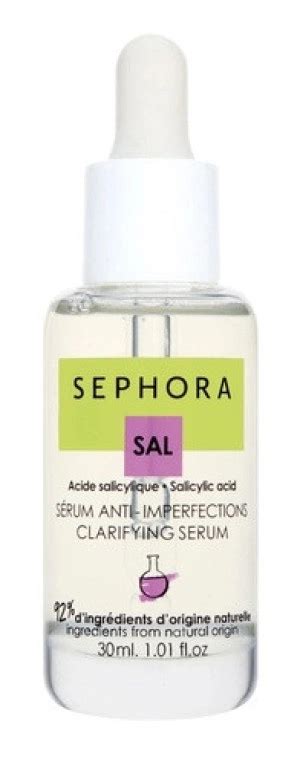 Full Ingredients List Sephora Collection Salicylic Acid