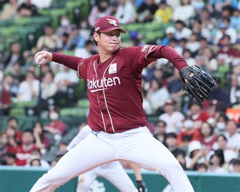 【楽天】内星龍7回2失点の粘投も援護なし Qs率・833も2勝目ならず スポーツ報知