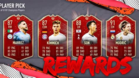 EURE WL REWARDS ÖFFNEN PSN FUT CHAMPIONS RIVALS RTG FIFA 20