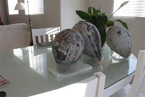 Kaitlin On Parade Papier Mache Hot Air Balloon Project