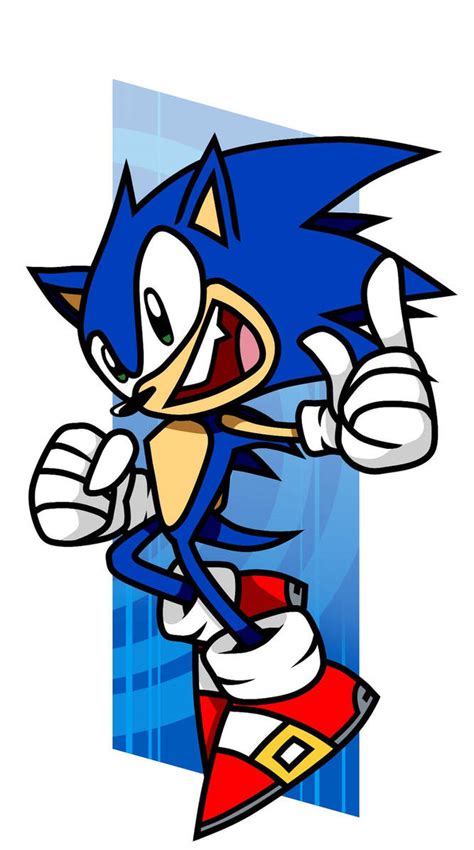 Sonic (Sonic Rush) by ink-inkly on DeviantArt